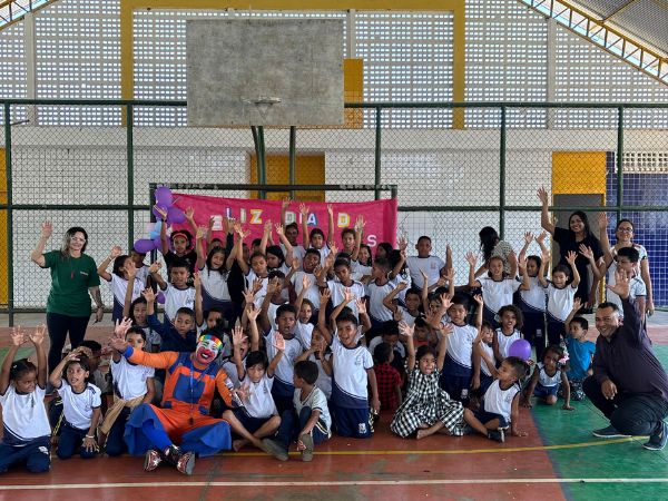 Prefeitura realiza ação social na Escola UEB Cumbique em alusão ao Dia das Crianças